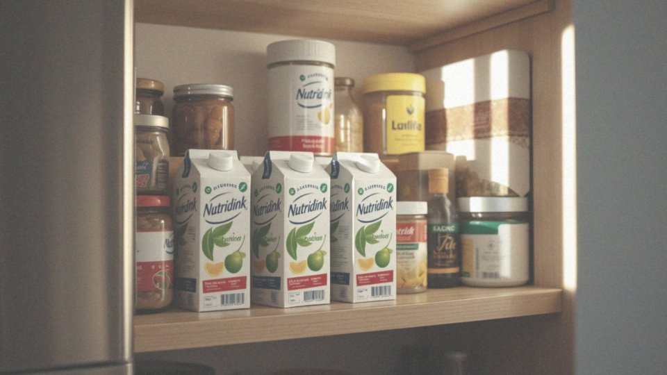 Jakie są zalecenia dotyczące przechowywania Nutridrink?