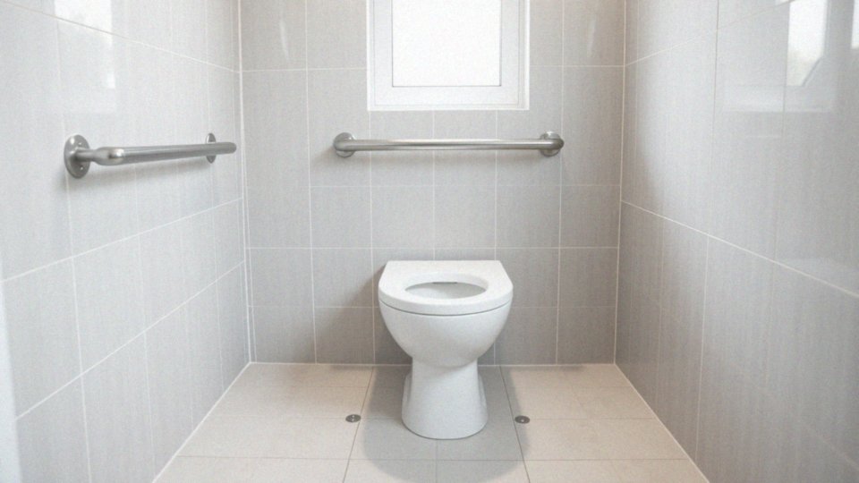 Jakie są zalecenia dotyczące wysokości montażu miski WC dla osób niepełnosprawnych?