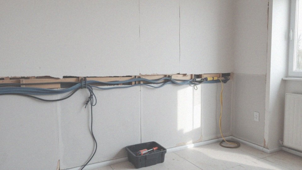 Dlaczego montaż instalacji elektrycznej na ścianie ułatwia usuwanie awarii?