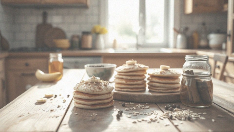 Jakie są warianty ekspresowych placuszków bananowych?