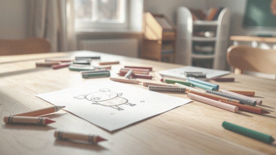 Jak narysować nogi, oczy, nos i usta świni?
