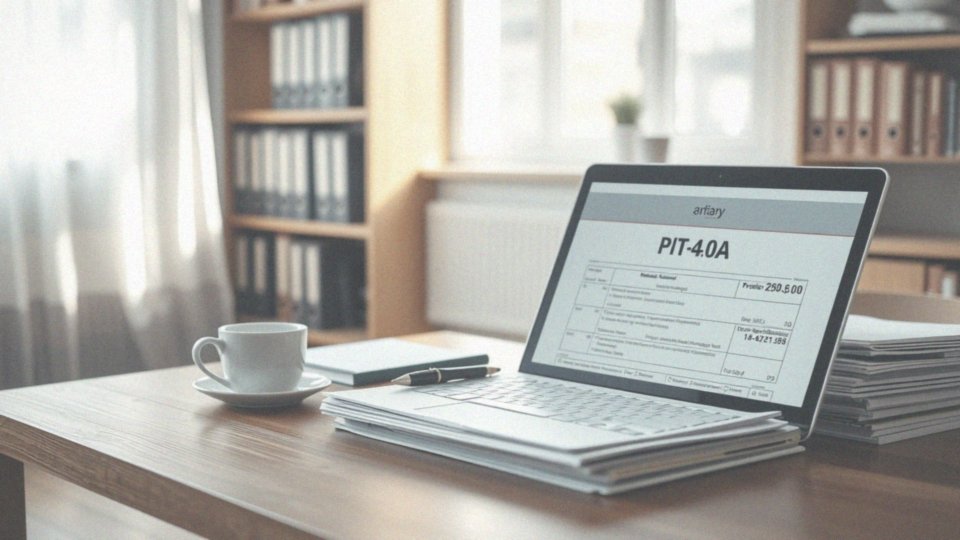 Jak złożyć PIT-40A bez błędów?