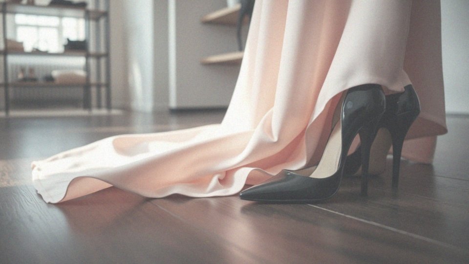 Dlaczego czarne dodatki mogą uzupełnić stylizację z pudrową sukienką?