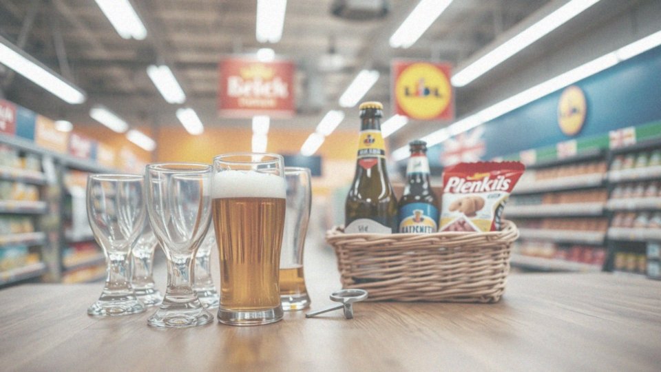 Czy Lidl oferuje inne produkty non-food związane z piwem korzennym?