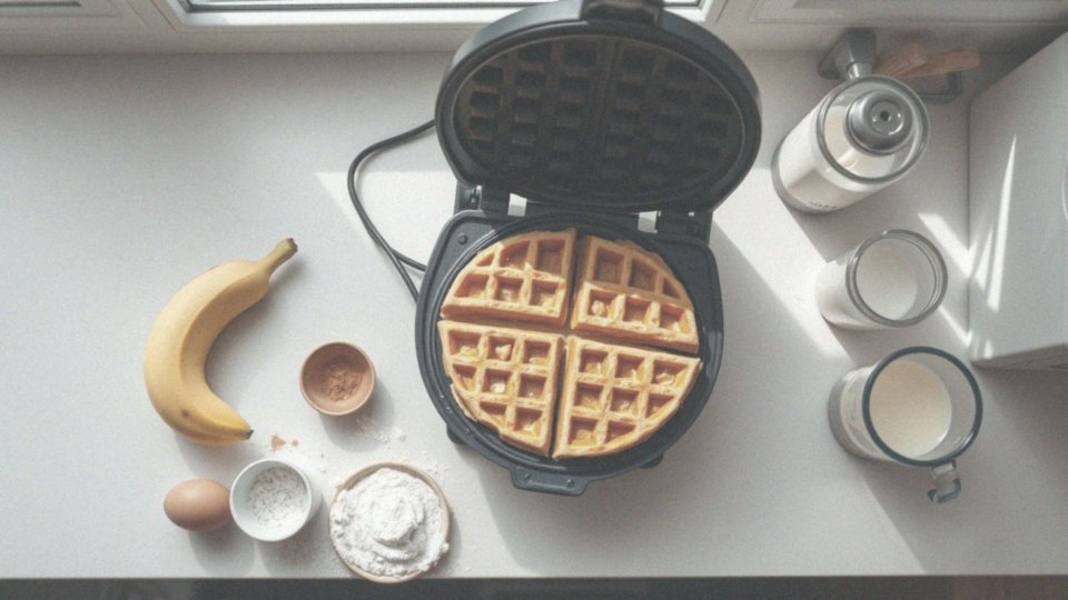 Jak przygotować gofry bananowe w 10 minut?