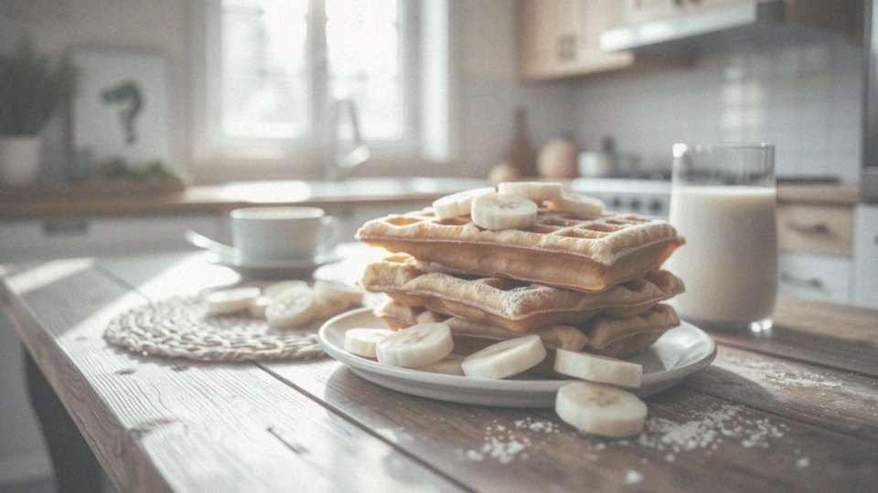 Jak gofry bananowe mogą pomóc w wykorzystaniu dojrzałych bananów?
