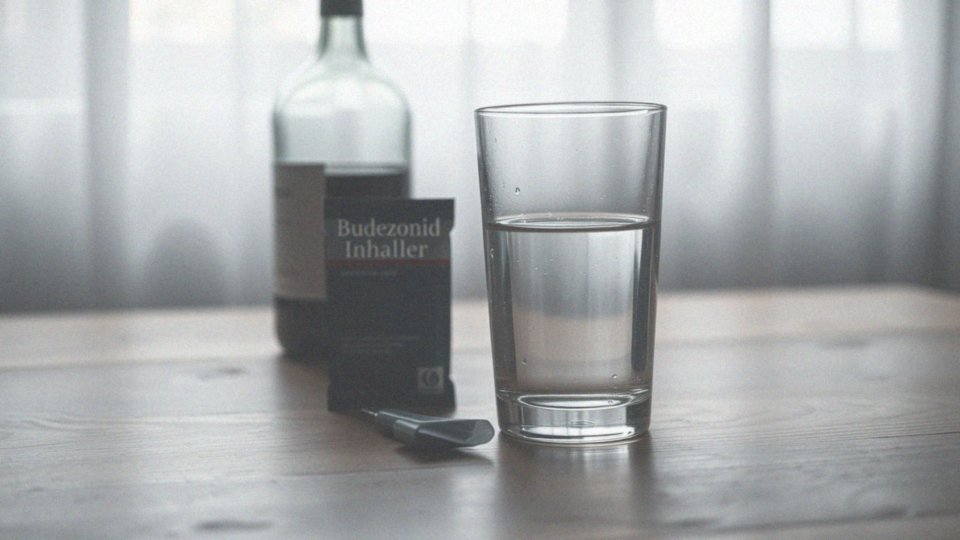 Budezonid a alkohol – czy można je łączyć bez ryzyka?
